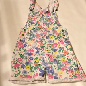 Multicolored shortoveralls